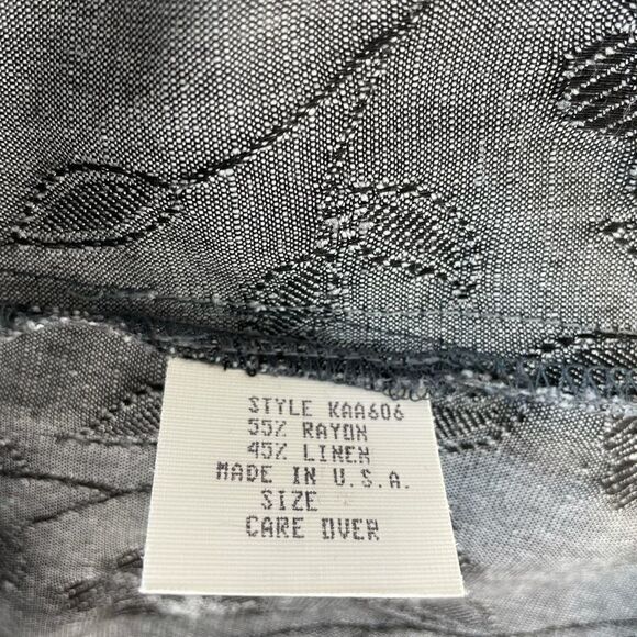 David Dart Linen Blend Button Up Shirt Size L EUC - Picture 8 of 8